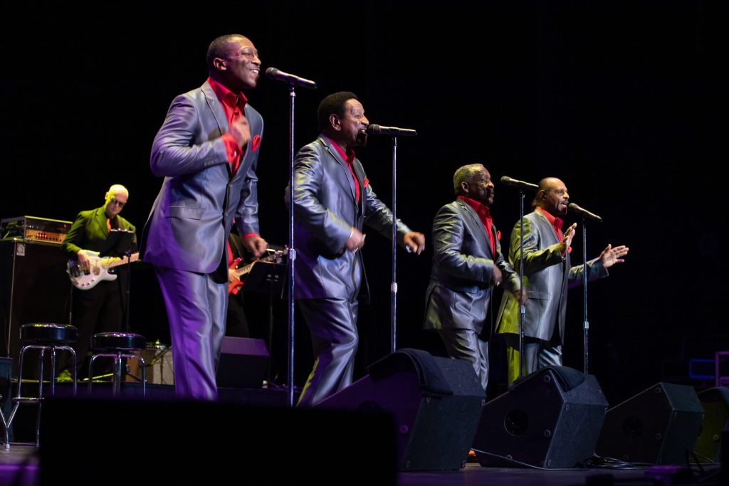 A Motown Christmas on stage